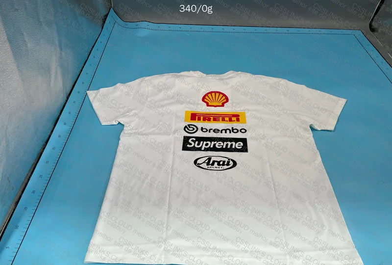 Supreme X Ducati 'White' Shirt 4