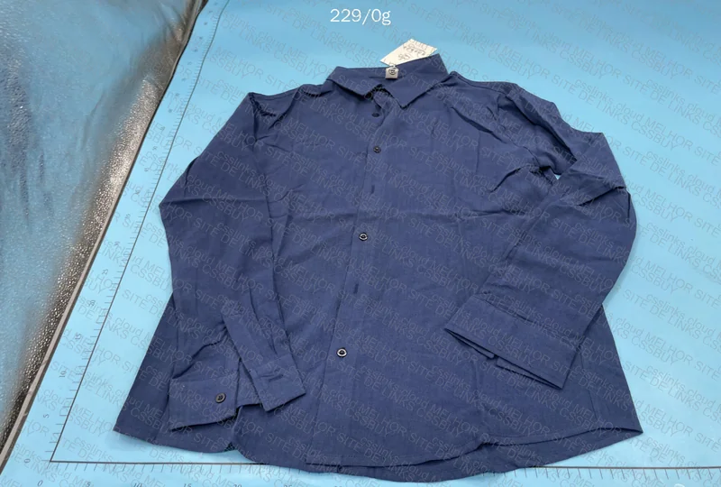 Linen Shirt (Blue) 2