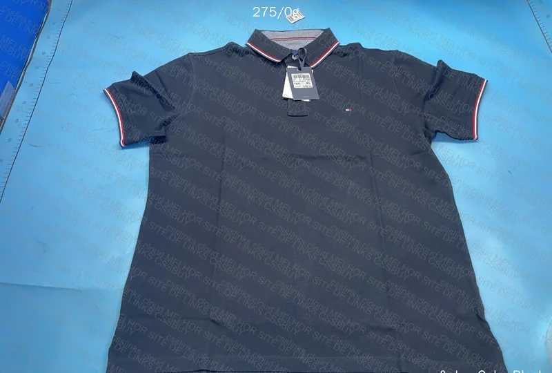 Tommy Polo Shirt with Measurements 2