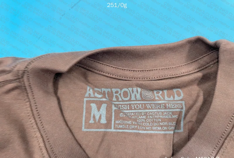 Travis Scott Brown Astroworld Shirt 4