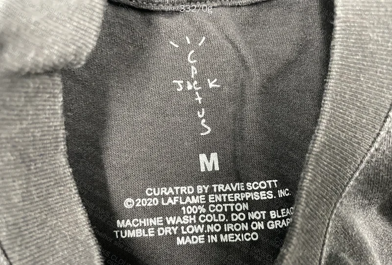 Travis Scott Utopia Shirt (with measurements) 5