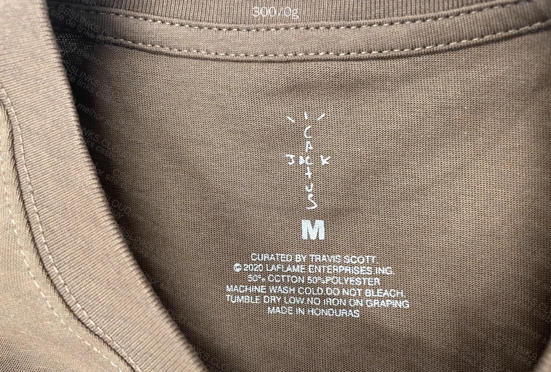 Travis Scott x Fragment Shirt (WITH MEASUREMENTS) 4