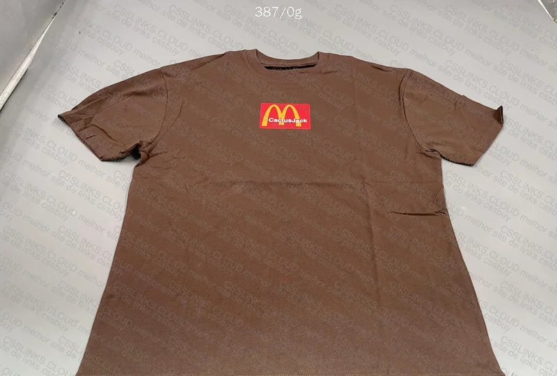 Travis Scott x McDonald's Shirt (WITH MEASUREMENTS)