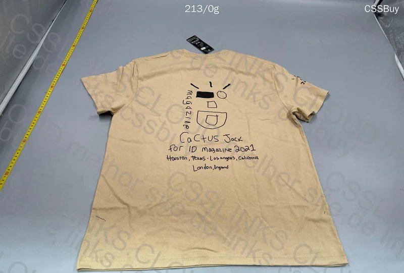 TS Cactus Jack Utopia 2022 - Apricot Shirt