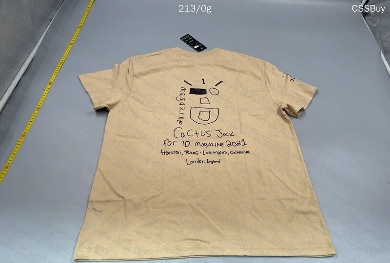 TS Cactus Jack Utopia 2022 - Apricot Shirt 2