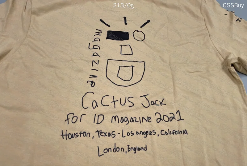 TS Cactus Jack Utopia 2022 - Apricot Shirt 6