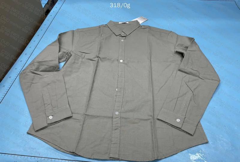 Green (Half Linen) Shirt