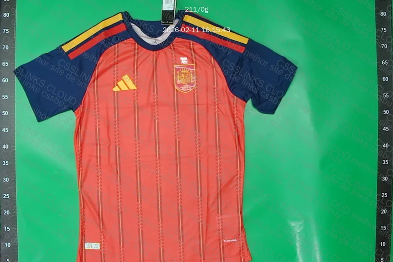 Camisa versão jogador Espanha copa 2026 3