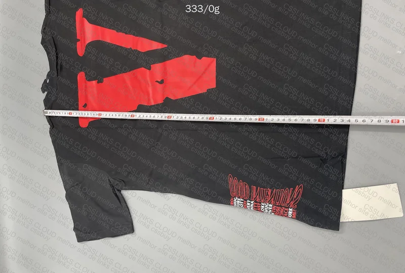 Vlone Good Intentions Shirt (with Measurements) 6