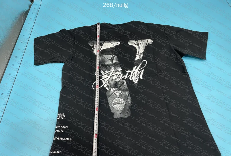Vlone Pop Smoke Shirt (with measurements) 2