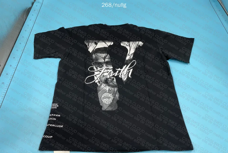 Vlone Pop Smoke Shirt (with measurements) 6