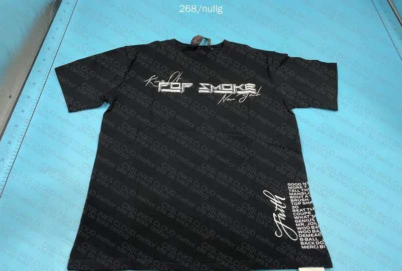 Vlone Pop Smoke Shirt (with measurements) 7