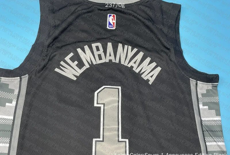 Wembanyama Spurs Shirt 6