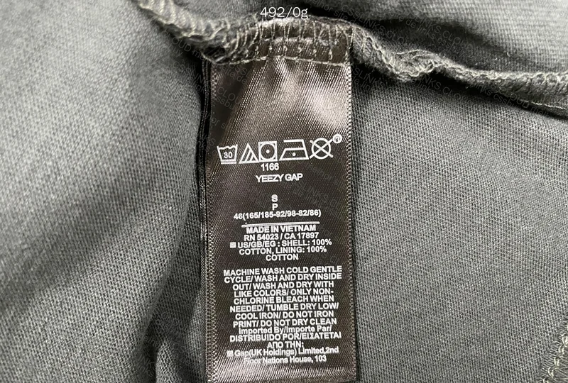 Yeezy x Gap Black Dove Shirt