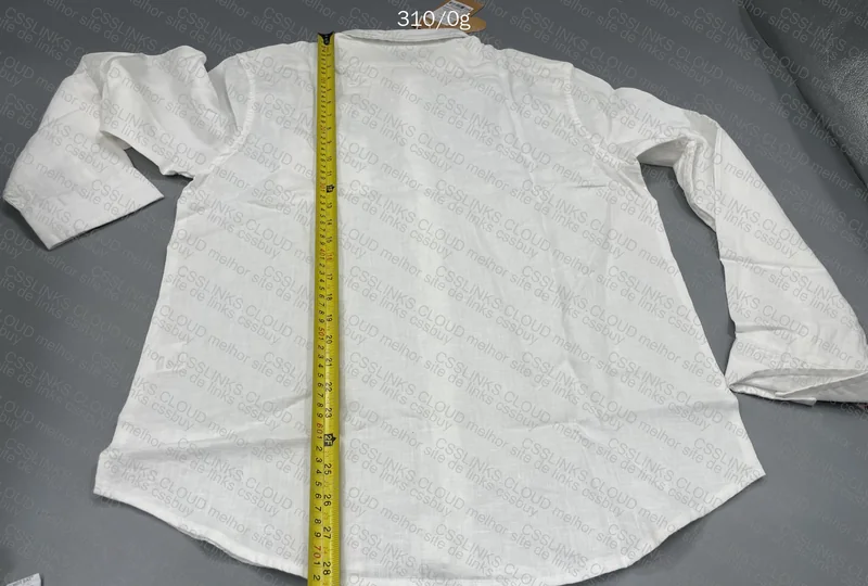 100% Linen Shirts (with measurements) 2