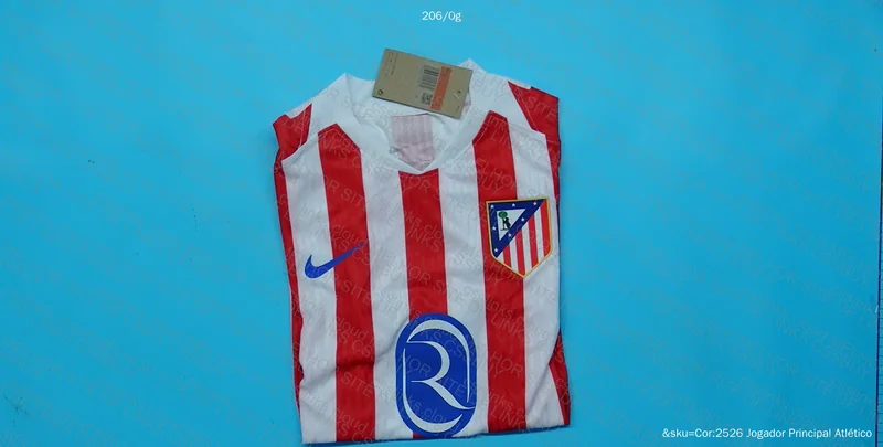 Atletico Madrid and Barcelona Shirts 7
