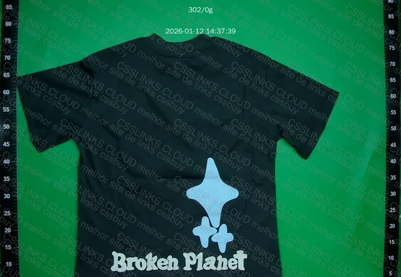 camisas broke planet com medidas ( uma do rolling loud )