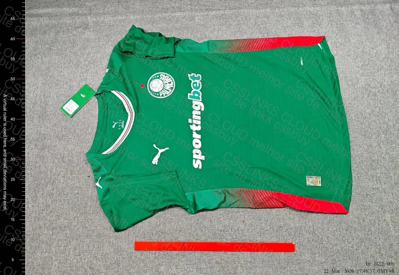 Camisas do Brasil, Barcelona, Corinthians e Palmeiras 9