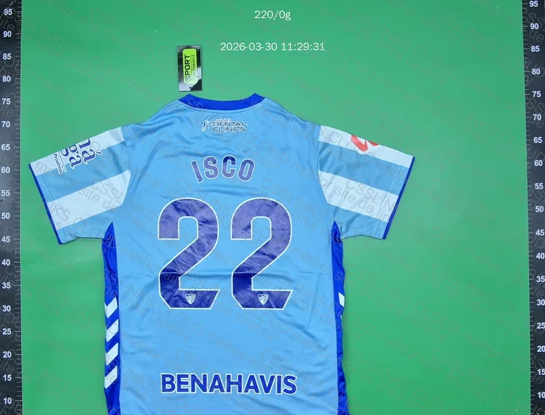 Camisas do Málaga, Barcelona e Espanha 5