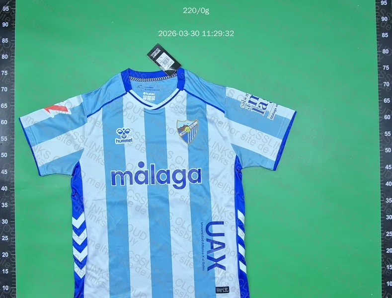 Camisas do Málaga, Barcelona e Espanha 6