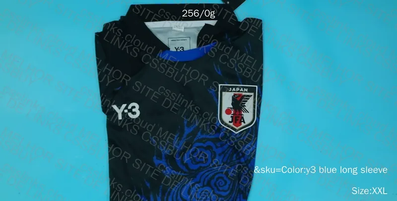 Japan National Team Long Sleeve Polo Collar Y3 Jerseys 8
