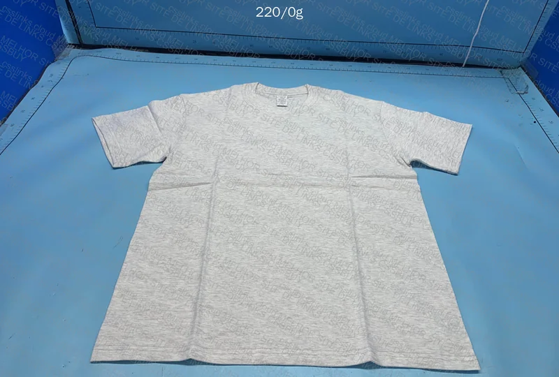 100% Cotton T-Shirt with Measurements 3