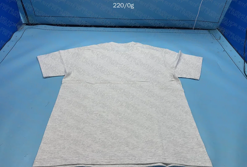 100% Cotton T-Shirt with Measurements 5