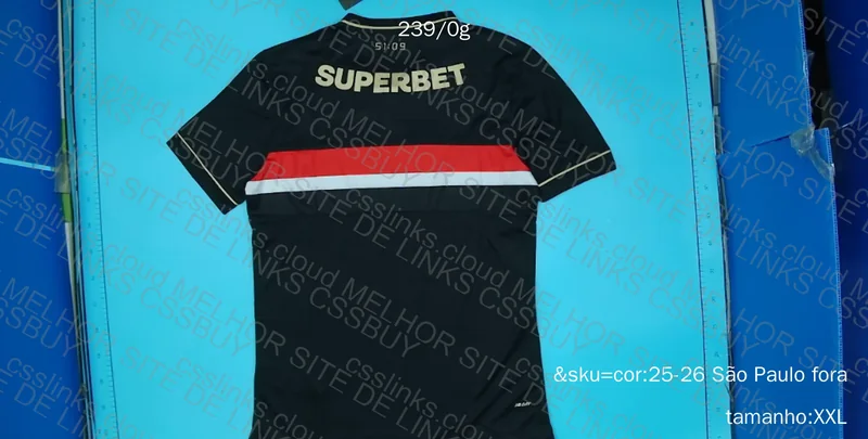 São Paulo T-Shirt - XXL Black