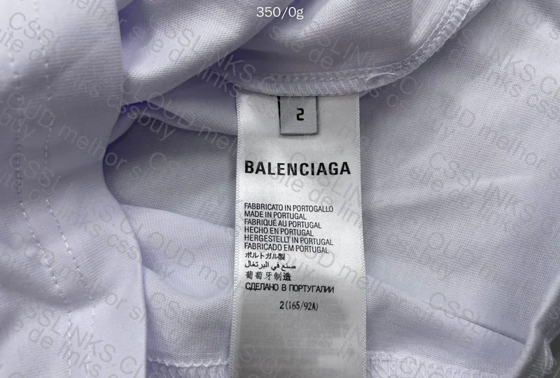 Adidas + Balenciaga T-Shirt (With Measurements)