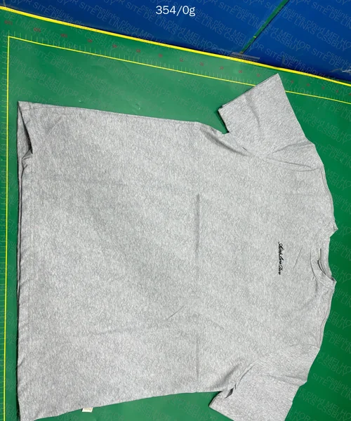 Aimé Leon Dore Embroidered Logo Grey T-Shirt 5