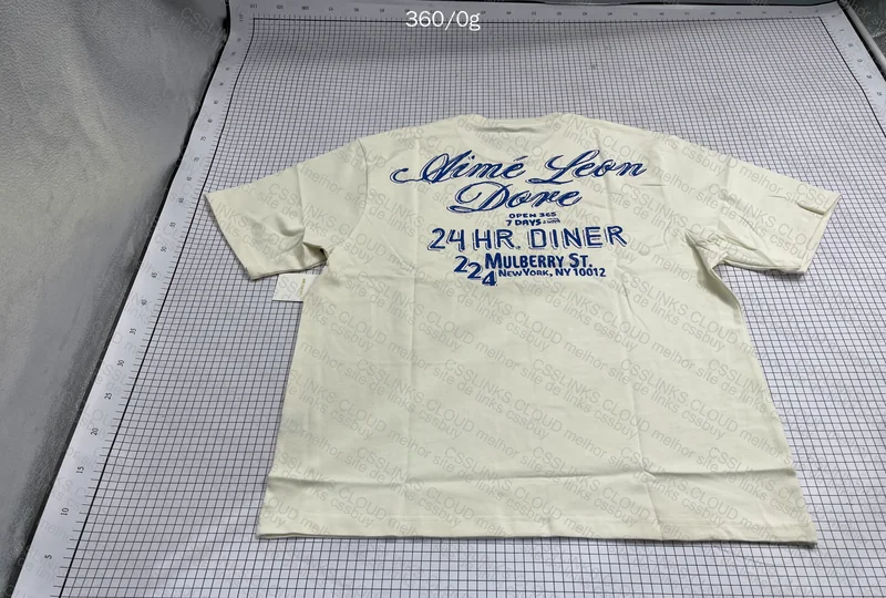 Aimé Leon Dore Hand-Painted Graffiti T-Shirt 7