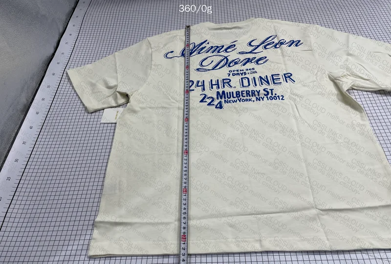 Aimé Leon Dore Hand-Painted Graffiti T-Shirt 9
