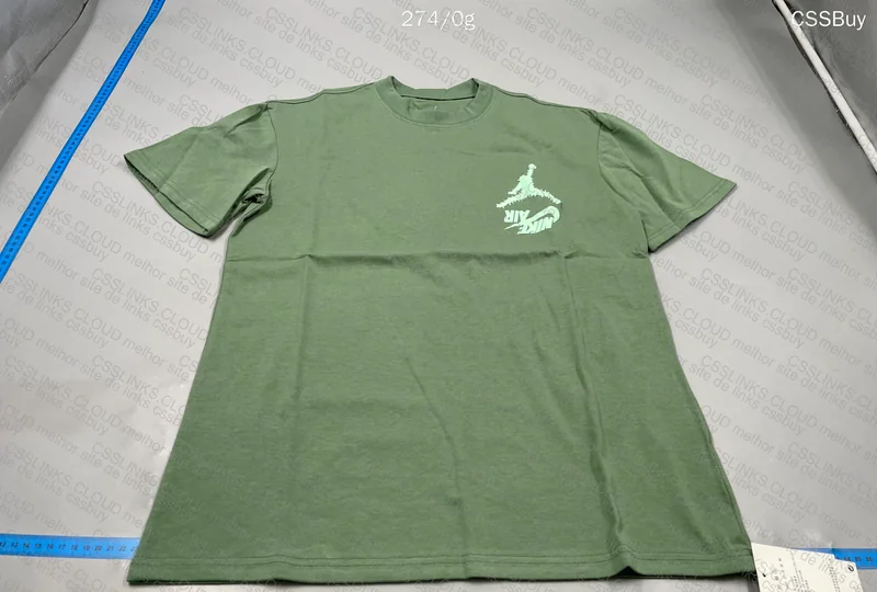 Air Jordan x Travis Scott Cactus Jack Highest Oliva T-Shirt