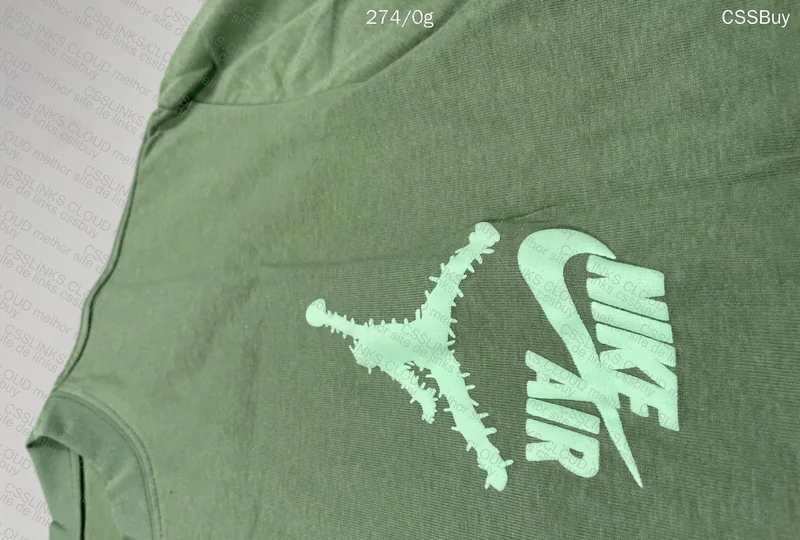Air Jordan x Travis Scott Cactus Jack Highest Oliva T-Shirt 4