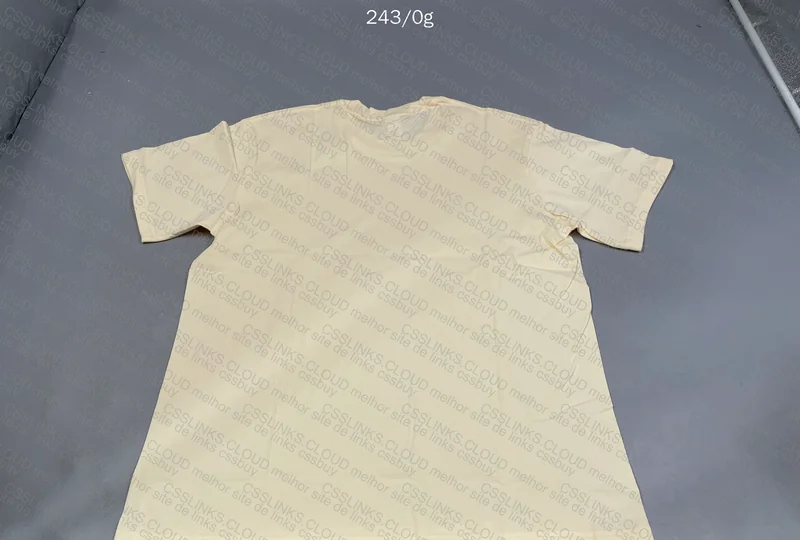 Basic Beige Cotton T-Shirt 2