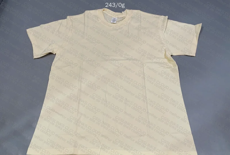 Basic Beige Cotton T-Shirt 3