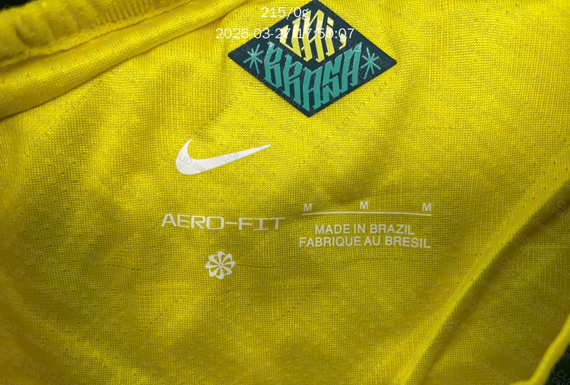 Camiseta Amarela BRASIL 2026 4