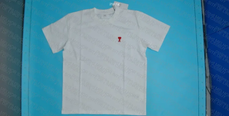 Ami Paris White T-Shirt