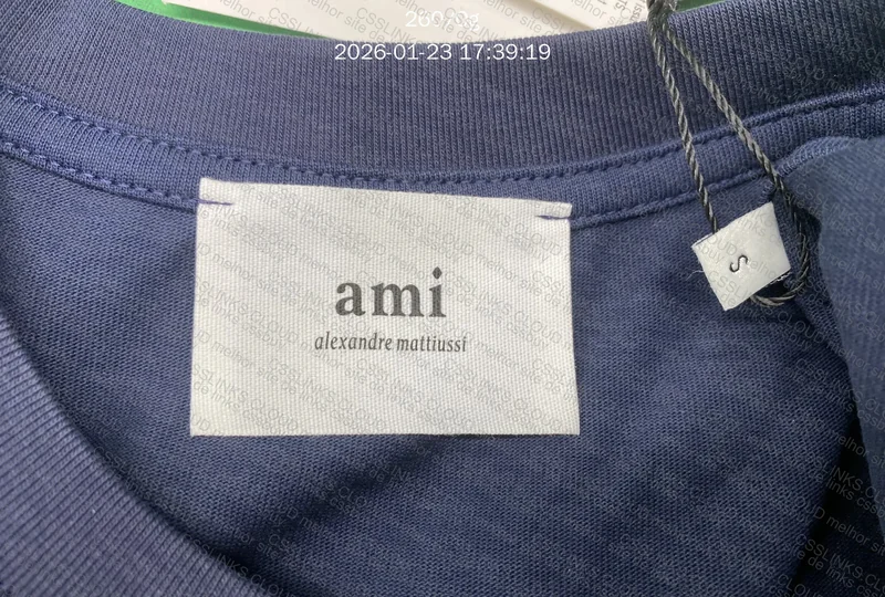 Camiseta Ami Paris (c/ medidas) 3