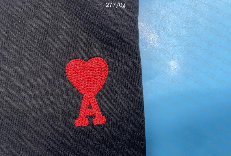 Ami Paris Black T-Shirt 5
