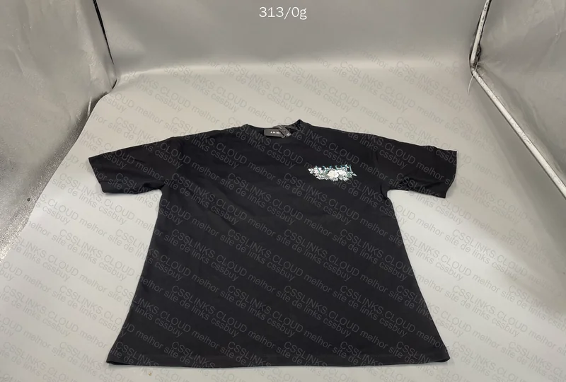 Amiri Floral Logo Tee 4
