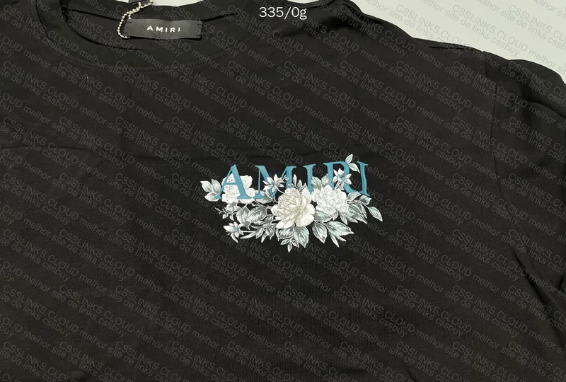 Amiri Flowers T-Shirt 10