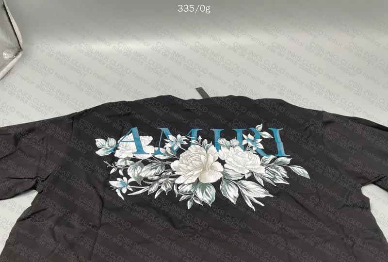 Amiri Flowers T-Shirt 7