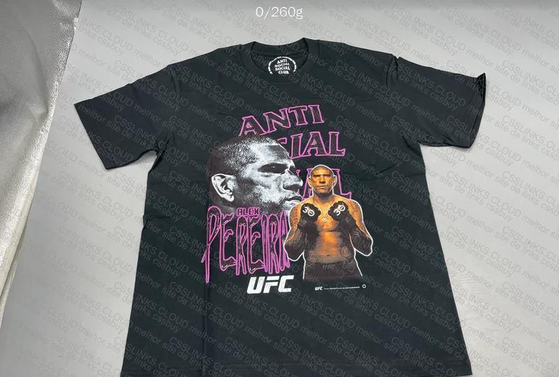Anti Social Club x Alex Poatan T-Shirt