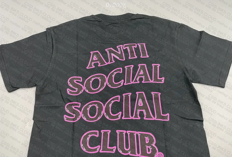 Anti Social Club x Alex Poatan T-Shirt 2