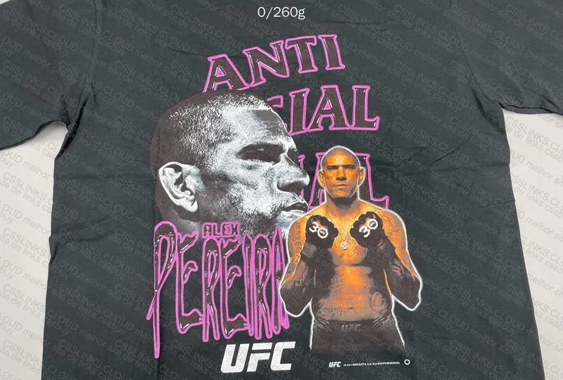 Anti Social Club x Alex Poatan T-Shirt 3
