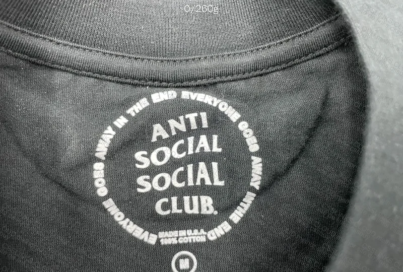 Anti Social Club x Alex Poatan T-Shirt 4