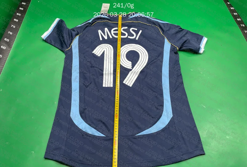 Camiseta Argetina Messi 2006 3