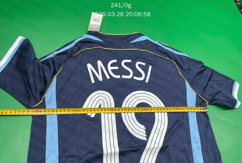 Camiseta Argetina Messi 2006 5