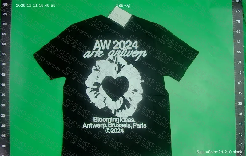 Art T-Shirt (With Measurements)